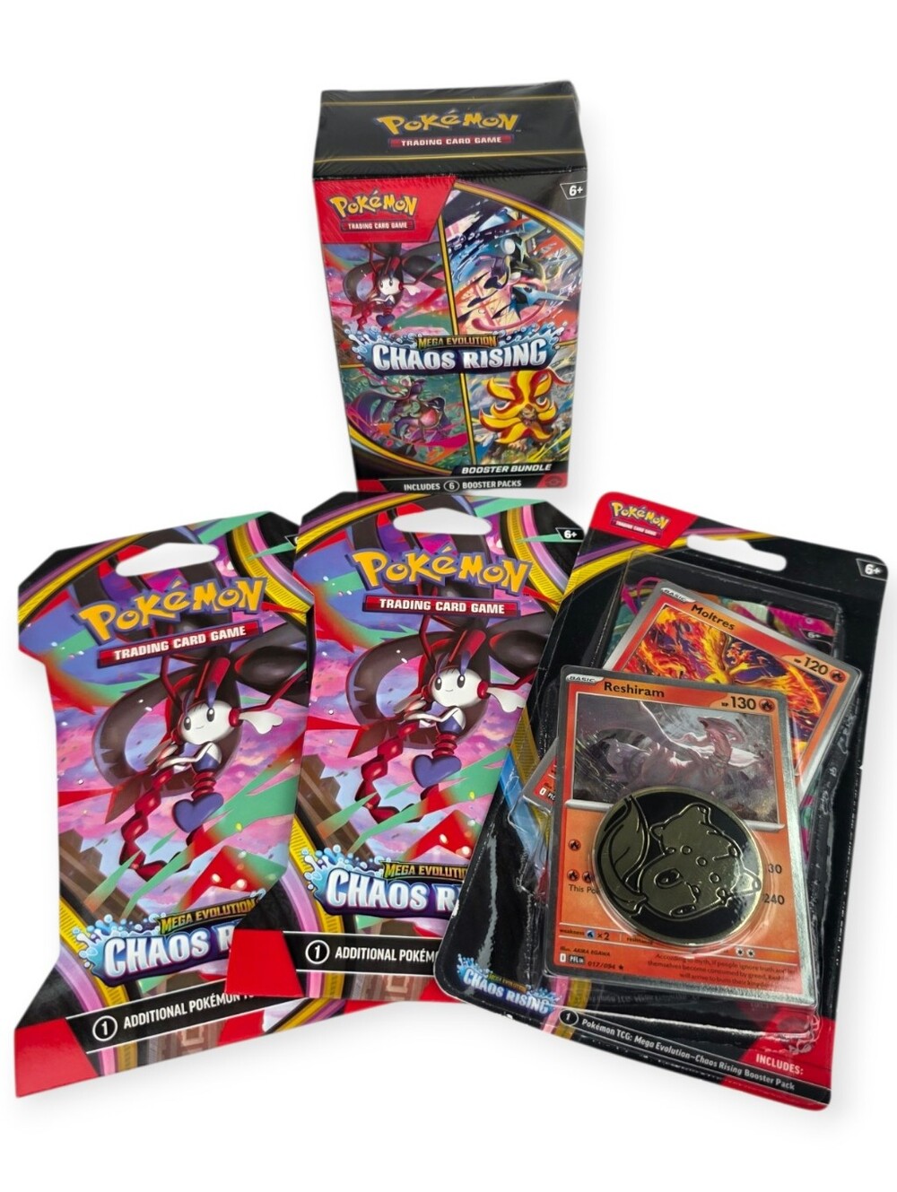 Pokemon Chaos Rising Booster Bundle Factory Sealed Box And Packs